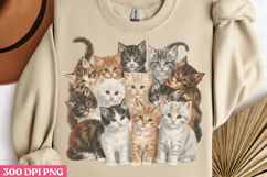 Funny Cat Sublimation PNG Product Image 3