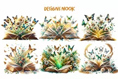 Butterflies Clipart, Butterfly Sublimation, Butterfly PNG Product Image 2