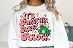 It's somethin Sweet O'clock Svg | Svg Cut File | Shirt Svg Product Image 3