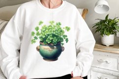 St. Patrick&#039;s Day Clover Clipart Bundle Product Image 6