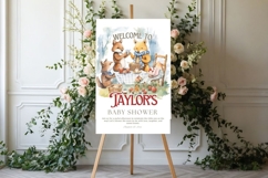 Baby Shower Welcome Sign Template 110 Product Image 2