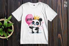 New Year 2026 Cute Animals Clipart PNG Product Image 2