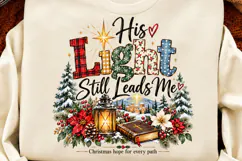 4 Christian Christmas PNG Designs, 4 Christian Inspirational Product Image 2