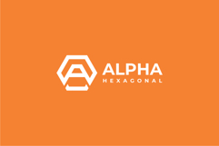 Hexagon Letter A Logo Design Vector Template Product Image 2