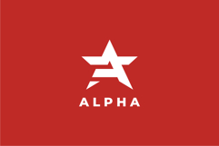 Alpha Letter A Logo Design Vector Product Image 2