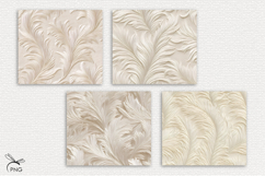 Silver patterns seamless Tumbler Wrap - 4 Variations Product Image 2