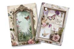 Butterfly Atelier Junk Journal Pages Product Image 2