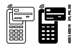 Contactless Icons Product Image 1