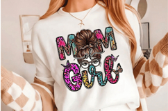 Mom Of Girl PNG sublimation | Mother's Day PNG T-Shirt Product Image 7
