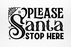 Vintage Christmas Sign SVG Product Image 2