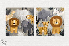 Safari park digital paper Product Image 2