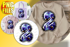 2 Doodle Letter Valentine Playful Bright Spirit! Product Image 1