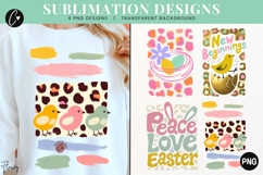 Easter Brushstroke PNG | Easter Png Product Image 1