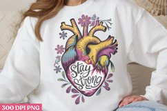 Stay Strong PNG, Motivational Sublimation PNG Product Image 2