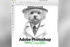 30 Procreate Detective Dogs Stamp Brushes Product Image 7