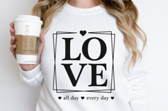 Love All Day Every Day SVG Product Image 3