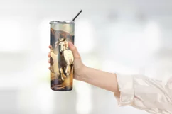 Group Of Running Horse Together Tumbler Wrap Design Product Image 2