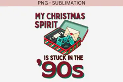 90's Christmas png design for T-shirts Product Image 2