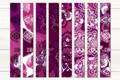 Hippie, Paisley, Boho | 16 Wristlet &amp; key chain designs, JPG Product Image 2