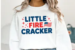 Little Fire Cracker svg | 4th of july Svg | Shirt Svg Product Image 2