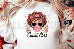 Cupid Vibes Sublimation PNG , Valentines Day PNG Product Image 2