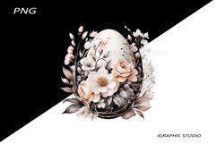 Easter Clipart, Easter Egg Clipart, Easter Bunny Png Product Image 1