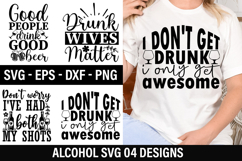Alcohol SVG Design - Don't worry i ve had both my shots Product Image 1