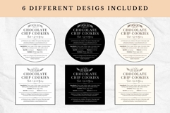 Cottage Food Law Label Canva Template Product Image 2