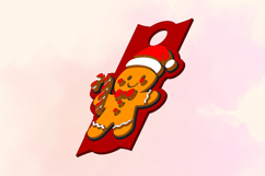 Christmas Gingerbread Man 40 OZ Tumbler, 3D Printinting Product Image 2