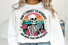 Don't forget to Hydrate Svg | Svg Files | Shirt Svg Product Image 2
