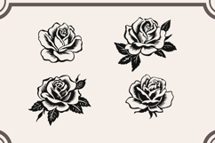 Rose svg Bundle, Rose svg, Rose Clipart, Rose svg. Product Image 2