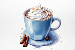 Christmas hot chocolate sublimation PNG Product Image 2