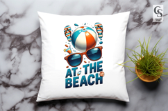 Beach summer clipart Sublimation PNG Product Image 2