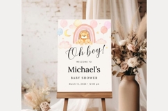 Baby Shower Welcome Template 59 Product Image 1