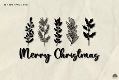 Merry Christmas Svg Png Eps Product Image 4