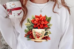 Fairy Christmas Sublimation Clipart, Fairy Christmas PNG Product Image 2