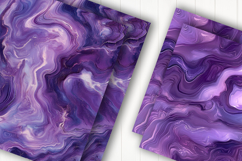 Purple Marble Texture Digital Paper Product Image 2