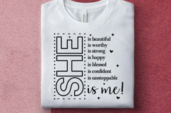 She is Affirmations / She is me / She is worthy Product Image 2