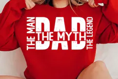 Father's Day PNG, Dad PNG, Trendy Shirt Product Image 4