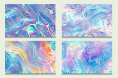 Holographic Marble Cutting Boards sublimation Design Product Image 2
