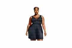 Curvy girl clipart, Plus size women clipart, Body positivity Product Image 4