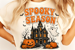 Spooky Season PNG, Halloween Pumpkin PNG, Spooky Vibes Product Image 2