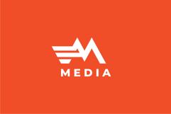 Media Letter M Logo Design Vector Product Image 2