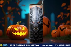 Halloween Tumbler Sublimation Wraps, Tumbler Halloween Product Image 2