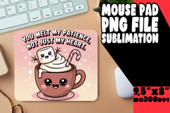 CHEERFUL DESK PAD PNG MAGIC, Kawaii Food Product Image 1