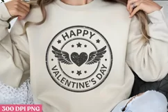 Happy Valentine's Day PNG, Valentines Day Stamps Clipart PNG Product Image 3