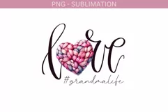 Valentine's Day Knitting Printable Art for Grandmas Product Image 1