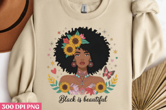 Black is Beautiful PNG, Black History Month sublimation Product Image 2