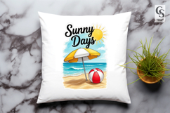 Ocean Child Summer Beach Clipart PNG Sublimation Product Image 2