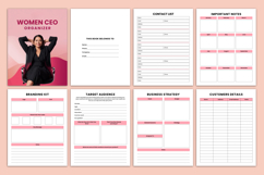 Women CEO Organizer Canva templates Product Image 2